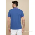 Mens Classic Embroidery Basic Short Sleeve Polo Shirt